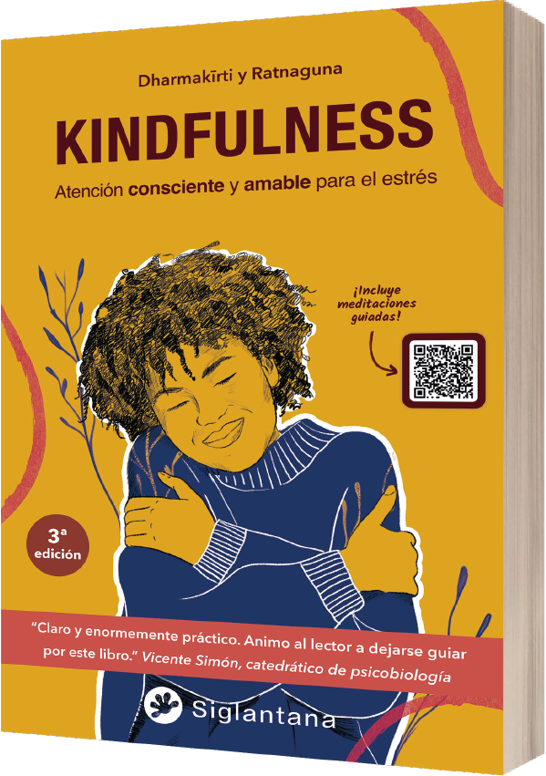 Portada de Kindfulness: atención consciente y amable para el estrés